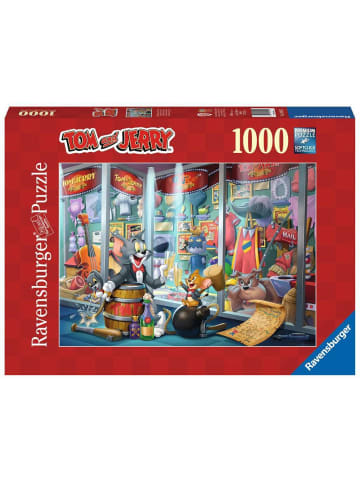 Ravensburger Puzzle 1.000 Teile Ruhmeshalle von Tom & Jerry 14-99 Jahre in bunt