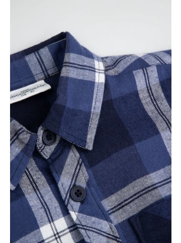 Coccodrillo Baumwollhemd mit langen Ärmeln in blau