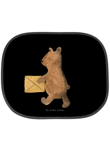 Mr. & Mrs. Panda Sonnenschutz für Autoscheiben Bär Zuhause ohne ... in Schwarz