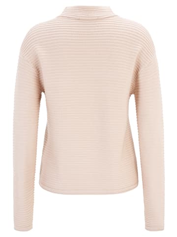Betty Barclay Basic-Strickpullover mit Rippenstruktur in Grau