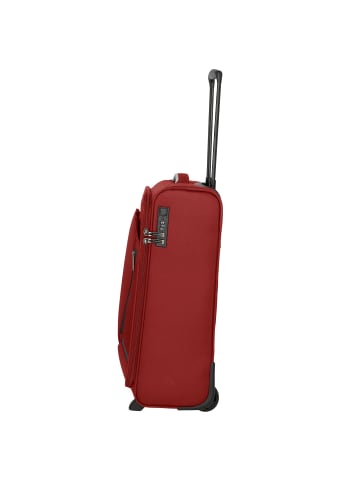 travelite Jetpack Slim 2 Rollen Kabinentrolley 55 cm in rot