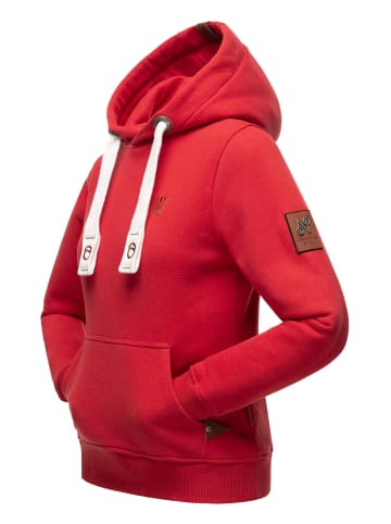 Navahoo Kapuzensweatshirt Damlaa in Red