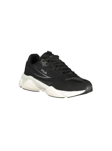 Fila Schwarze Polyurethan-Sneaker