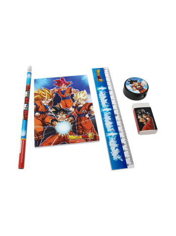 Dragon Ball Schreibset 5-teilig Goku Kamehameha Schule Anime