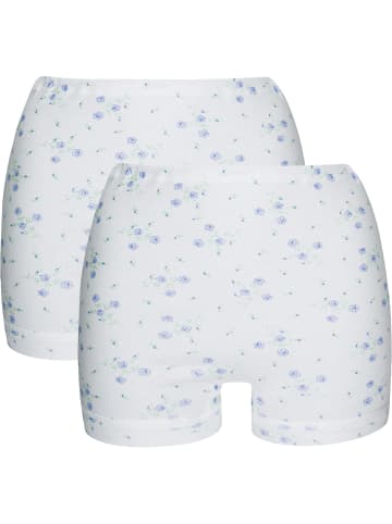 Con-ta Baumwolle, Feinripp Schlüpfer 2er-Pack kochfest in weiß