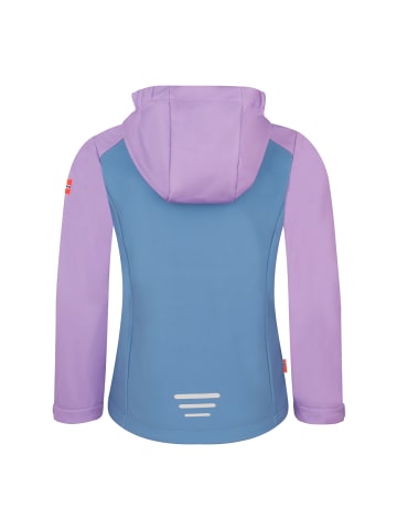 Trollkids Softshelljacke Kristiansand in violet sorbet/graphite