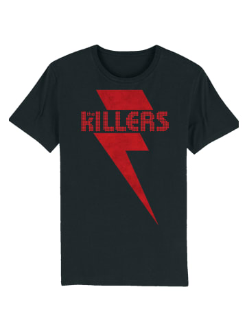 F4NT4STIC Iconic Unisex T-Shirt The Killers Red Bolt in schwarz