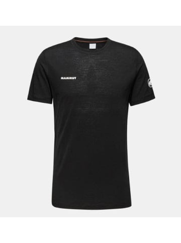 Mammut Funktionsshirt Tree Wool FL T-Shirt Men in Schwarz