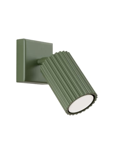 Licht-Erlebnisse Spot Strahler (B)16 x (H)16 cm in Olivgrün