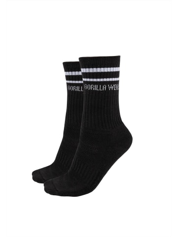 Gorilla Wear Mannschaftssocken - 2-pack - Schwarz