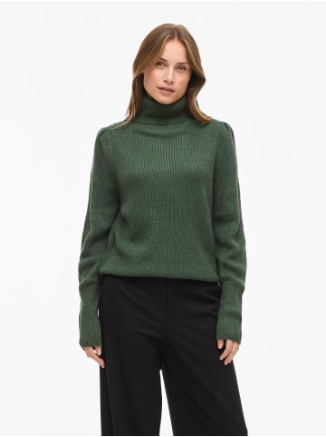 Vila Strickpullover in Pineneedle