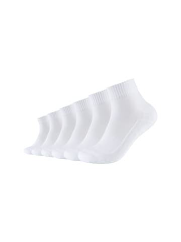 camano Kurzsocken  ca-soft walk 6er Pack ca-soft in Weiß