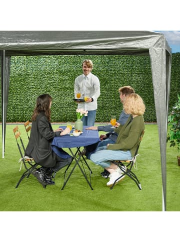 relaxdays Pavillon in Anthrazit - (B)3 x (H)2,5 x (T)3 m