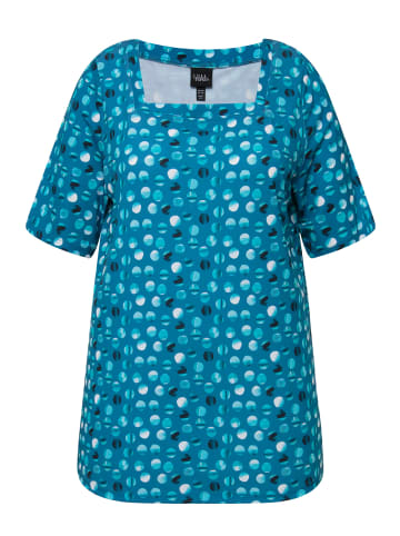 Ulla Popken Longshirt in ozean blau