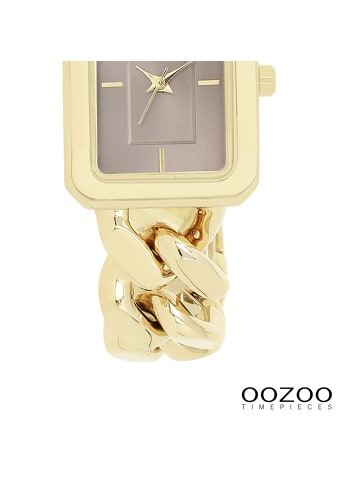 Oozoo Analog-Armbanduhr Oozoo Timepieces gold extra groß (ca. 24x32mm)