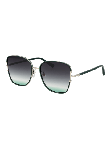 Ana Hickmann Frauen Sonnenbrille Quadratisch Grün