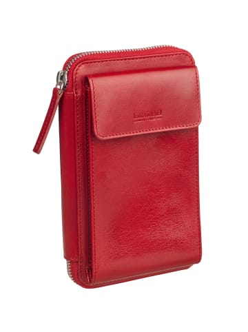 Leonhard Heyden Cambridge Handytasche Leder 11 cm in rot