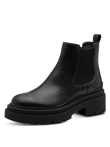 Tamaris Reißverschlussstiefelette in schwarz