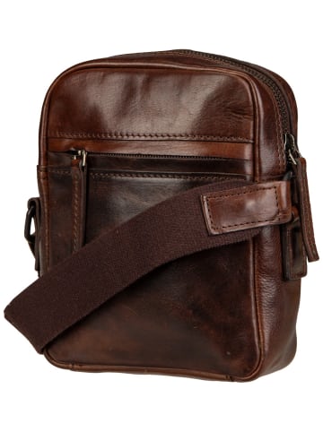 Greenburry Umhängetasche Newport Travel Umhänger Small in Coffee