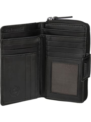 Bugatti Geldbörse Sina Ladies Zip Wallet I in Schwarz