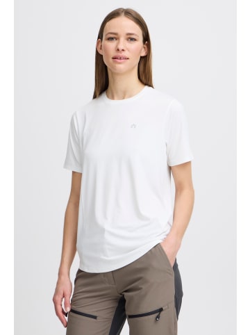 North Bend T-Shirt NBTaga W S/S Tee in Weiß