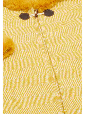 Usha Women Poncho in Gelb