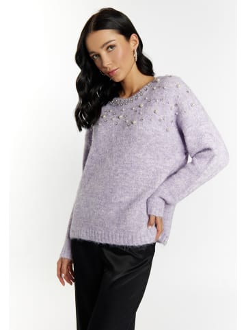 faina Damen Strickpullover in Lila