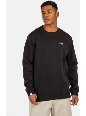 Reell Sweatjacke "Staple Logo Crewneck" in Schwarz