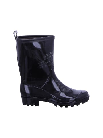 Scandi Regenstiefel Gefüttert in schwarz