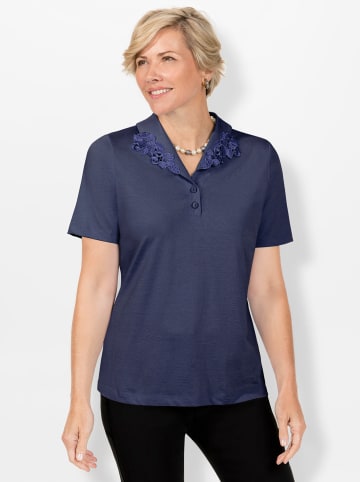 WITT WEIDEN Poloshirt in nachtblau