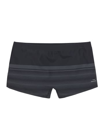 Venice Beach Boxer-Badehose in schwarz-grau