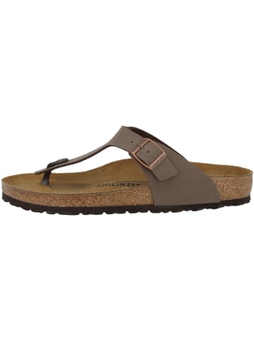 Birkenstock Zehensandale Gizeh Birko-Flor Nubuk normal in braun