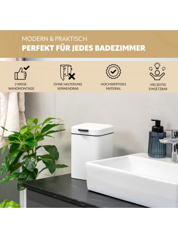 bremermann Wand-Kosmetikeimer 3 Liter weiß