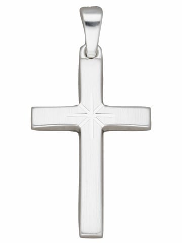 Adeliás 925 Silber Kreuz Anhänger in silber