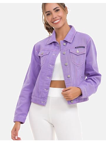 Cipo & Baxx Jeansjacke in LILAC
