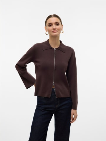 Vero Moda Strickjacke in Chocolate Torte