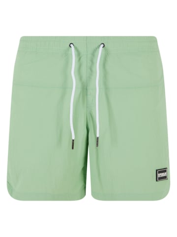 Urban Classics Badeshorts in vintagegreen