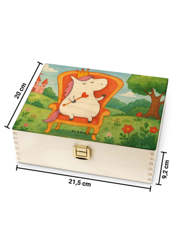 Mr. & Mrs. Panda Teebeutel Aufbewahrungsbox Einhorn Prinzessin D... in Weiß