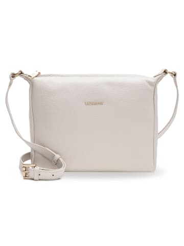 Lazarotti Bologna Leather Umhängetasche Leder 25 cm in offwhite