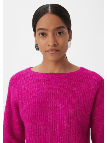 comma Strickpullover langarm in Pink