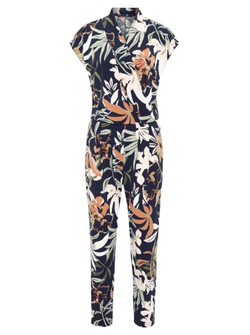 Betty Barclay Jumpsuit mit Eingrifftaschen in Dark Blue/Green