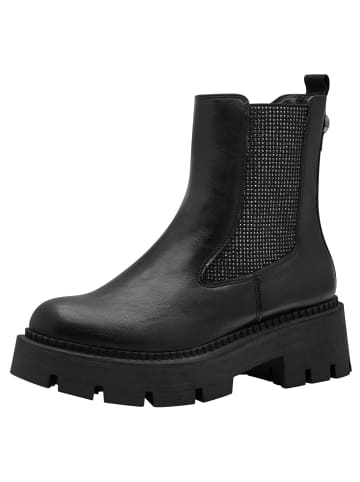 Tamaris Chelsea Boot in BLACK GLAM