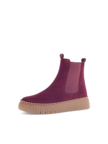 Gabor Fashion Chelsea Boots in rot