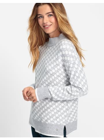 Olsen Pullover in Pearl Grey Melange