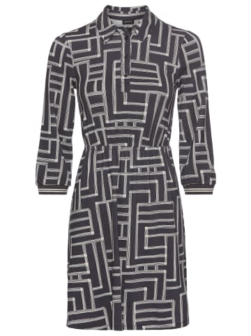 Laura Scott Polokleid in navy-gemustert