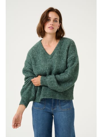 Kaffe Strickpullover KAtrina in Garden Topiary Melange