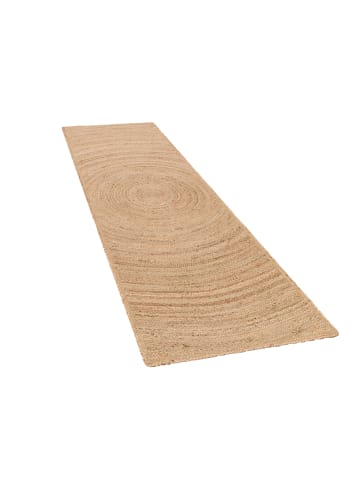 KADIMA DESIGN Jute Teppich Boho wendbar in Natur