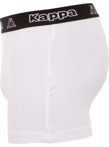 Kappa Boxershort "Boxershorts, 6er Pack" in Weiß