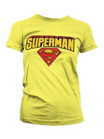 Superman Shirt in Gelb