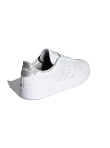adidas Schnürschuhe Advantage 2.0 in white/grey two/silver met.